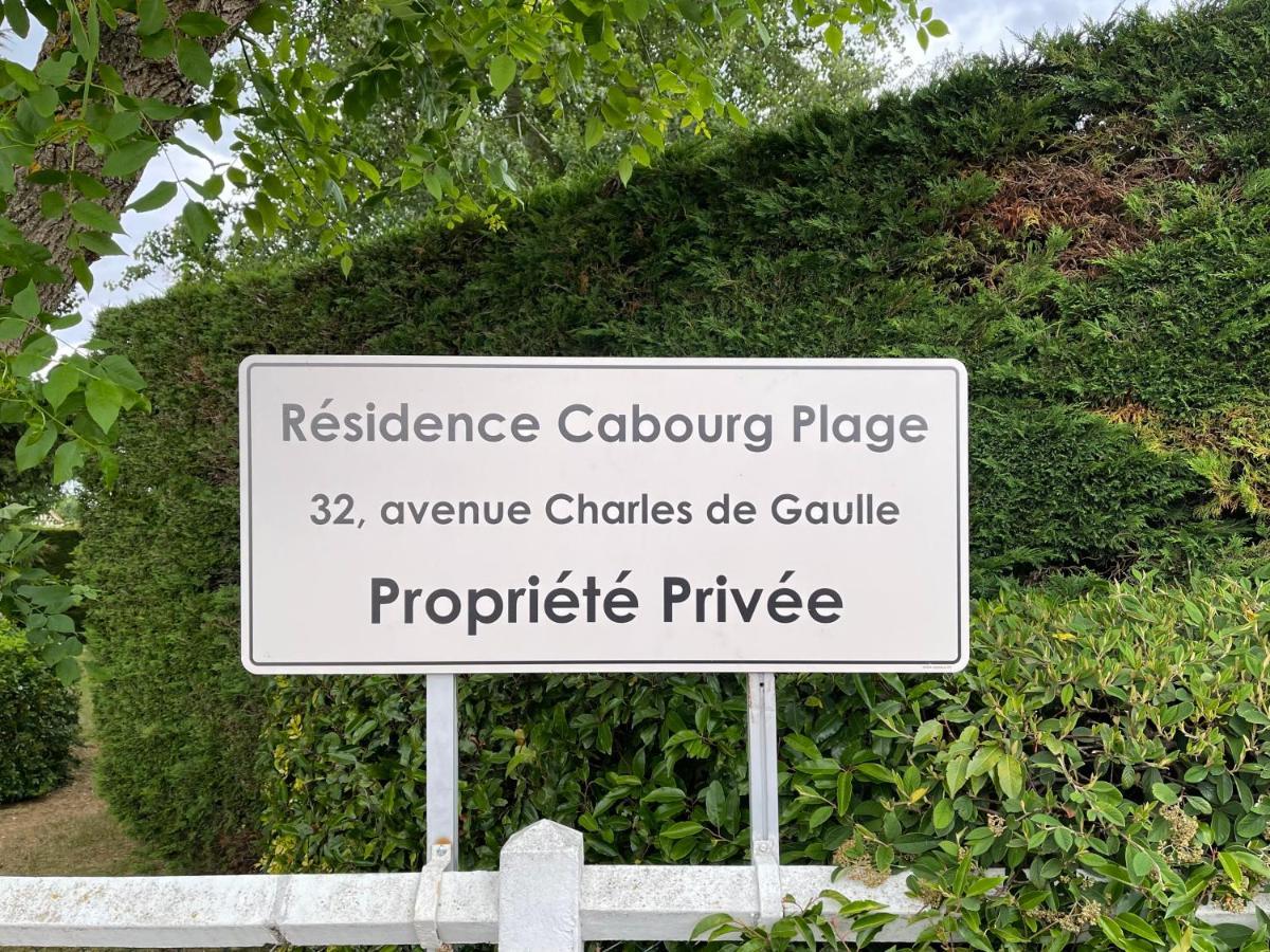Cabourg Plage A 200M Plage Екстер'єр фото